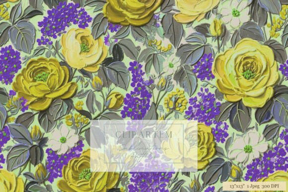 Download Yellow Rose Purple Floral Pattern - Purple floral Collection