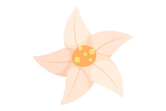 Download White Flower Decor Sticker Design - White Collection