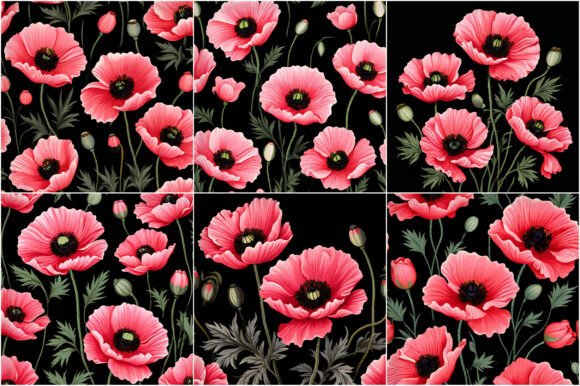 Download Pink Poppy Flower Patterns - Poppy flower Collection
